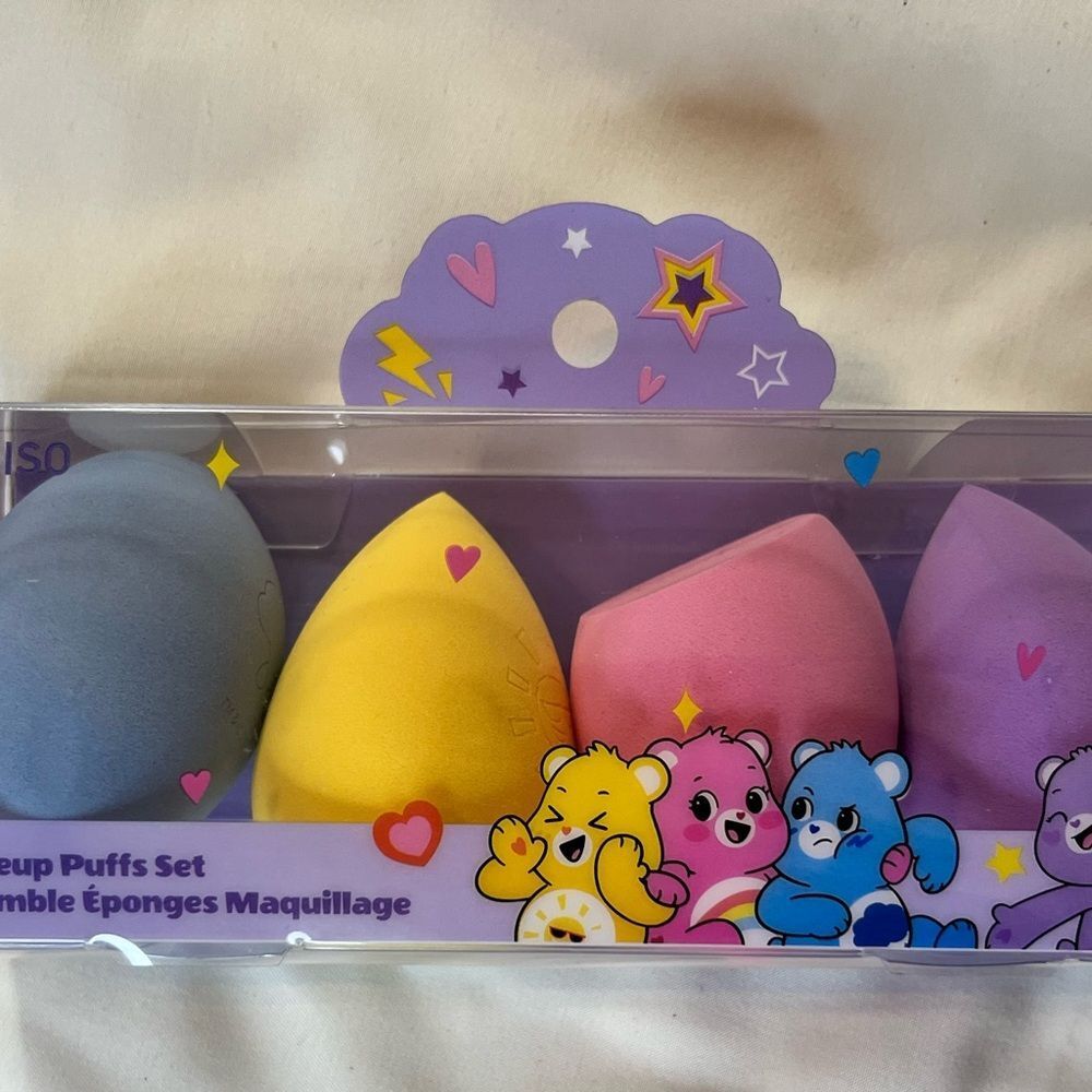 Colorful Makeup Puff Set for Kids